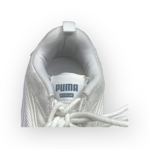 Puma ✵ Kyron Wild Beasts Running Shoes Sneakers ✵ White Glacier Grey ✵ 6.5M ✵ - Picture 10 of 16
